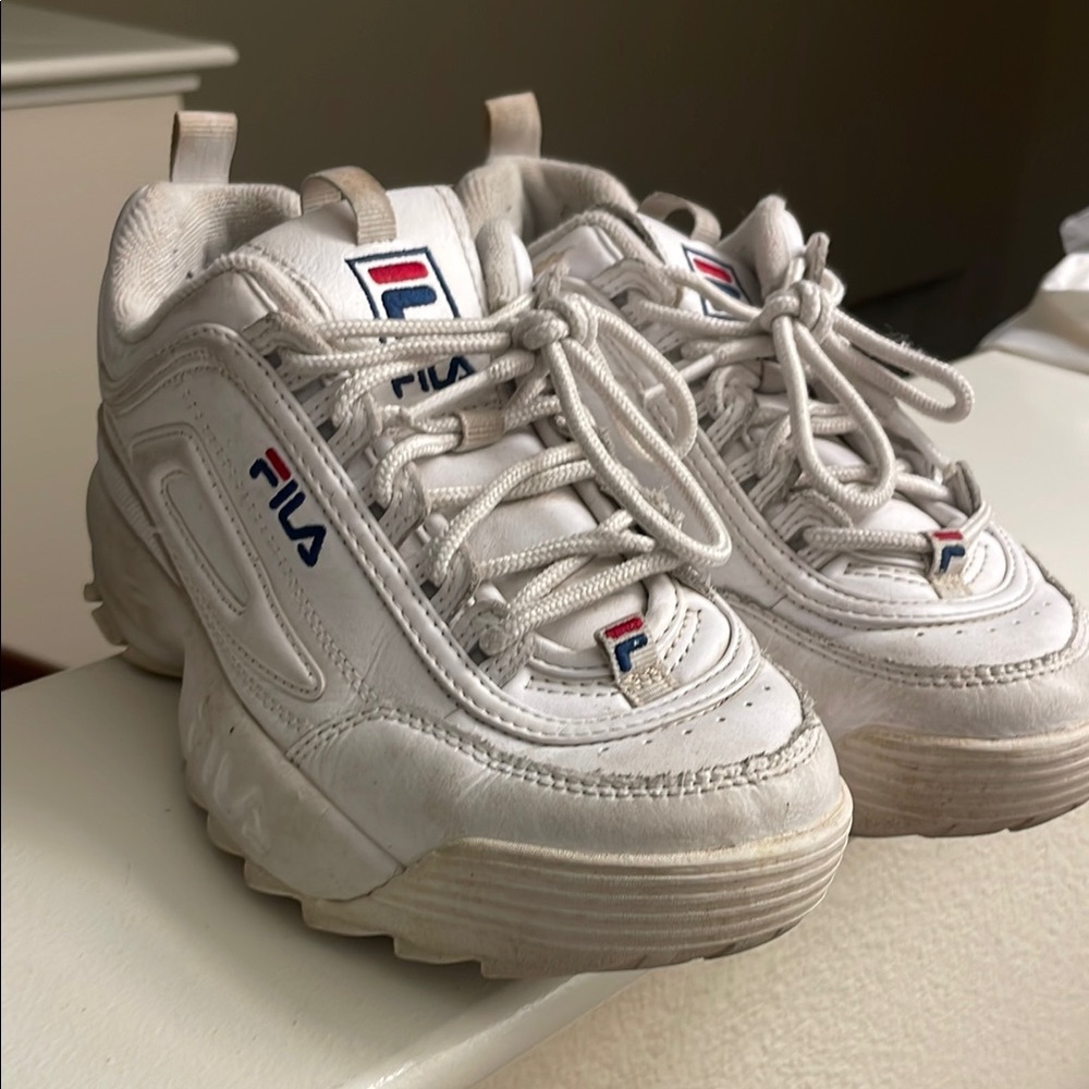 Fila Classic White Athletic Shoes